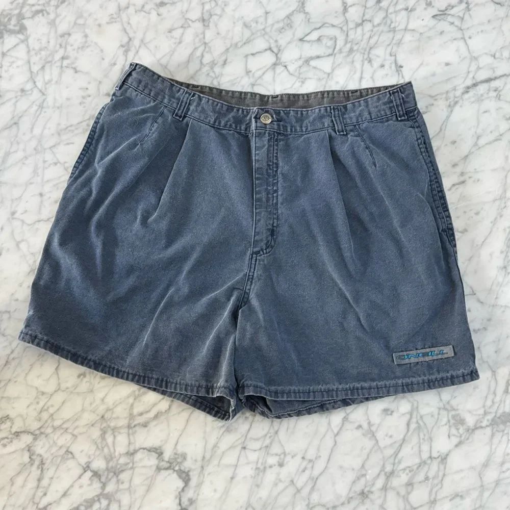 Vintage 90s O'Neill Surfing Mens 38 Above Knee Shorts USA 5” inseam